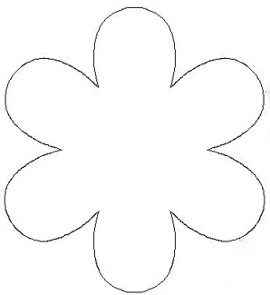 Flower Templates To Cut Out - ClipArt Best