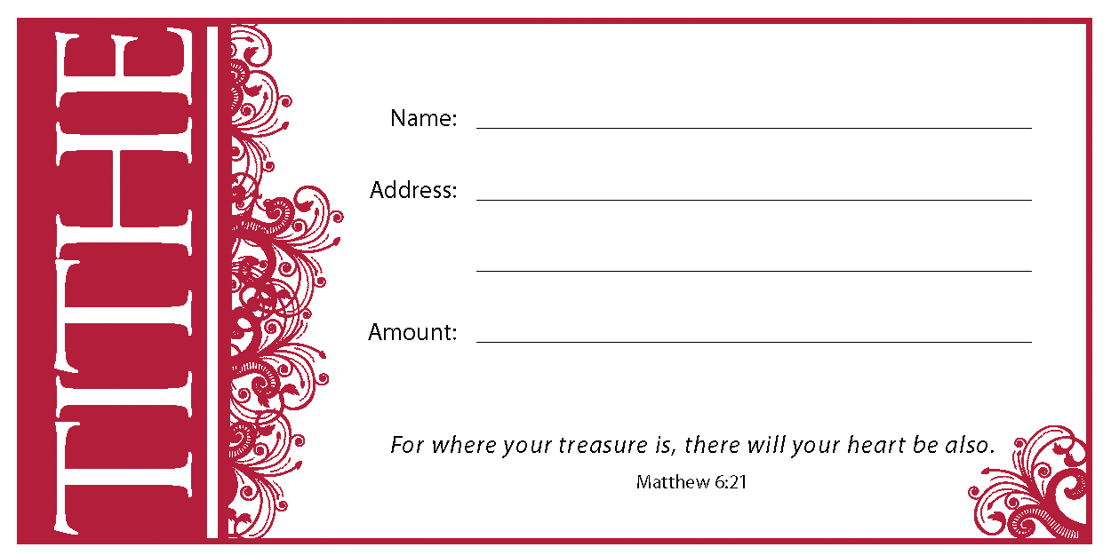 Tithe Envelope - Christian Supply