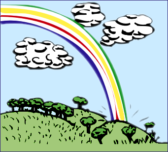 Free Rainbow Clipart - Public Domain Rainbow clip art, images and ...