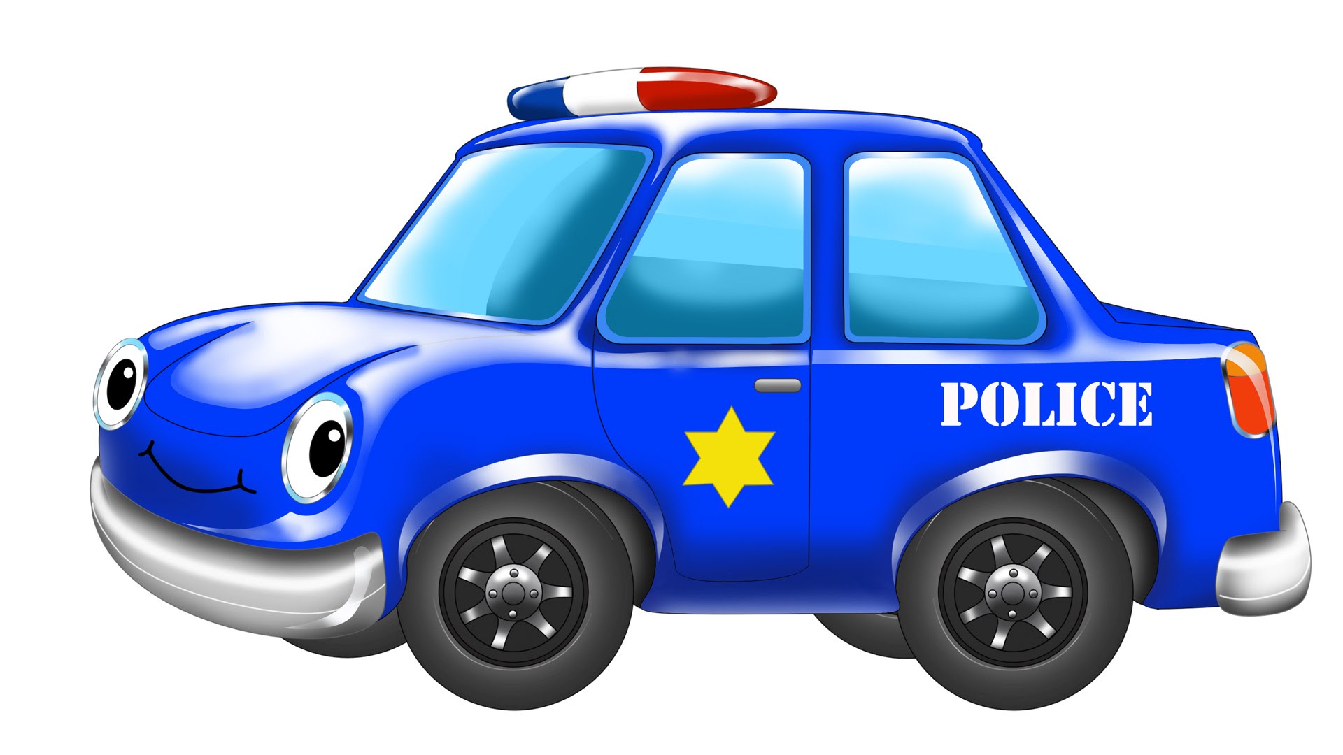 Police Car Blue | Car Wash - YouTube