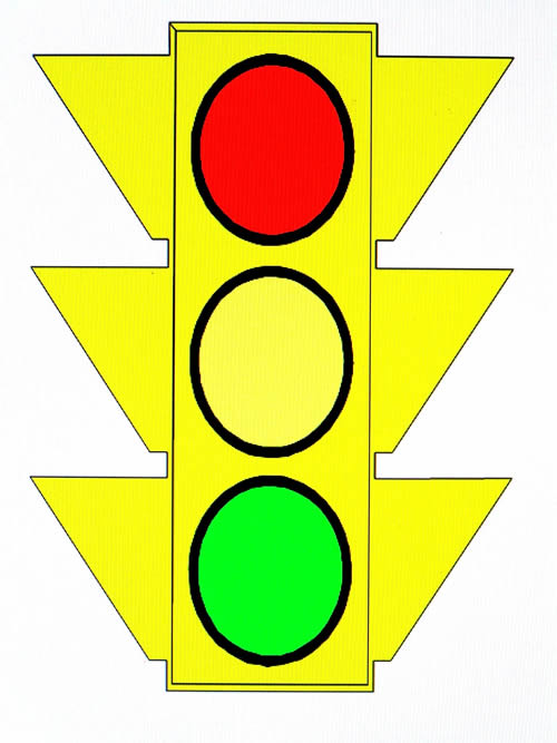 Traffic Light Template ClipArt Best