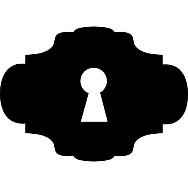 Keyhole silhouette Icons | Free Download
