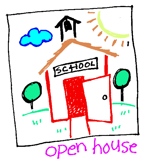 open house (in color) - Clip Art Gallery