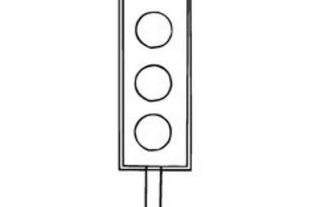 Traffic Light Coloring Page, add colour to your life ...