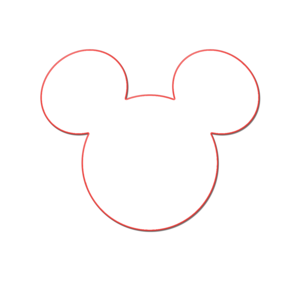 Mickey Head Outline | Free Images - vector clip art ...