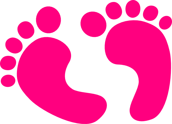 pink baby shower clipart - photo #11