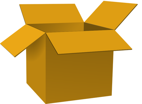 212 cardboard boxes clipart free | Public domain vectors