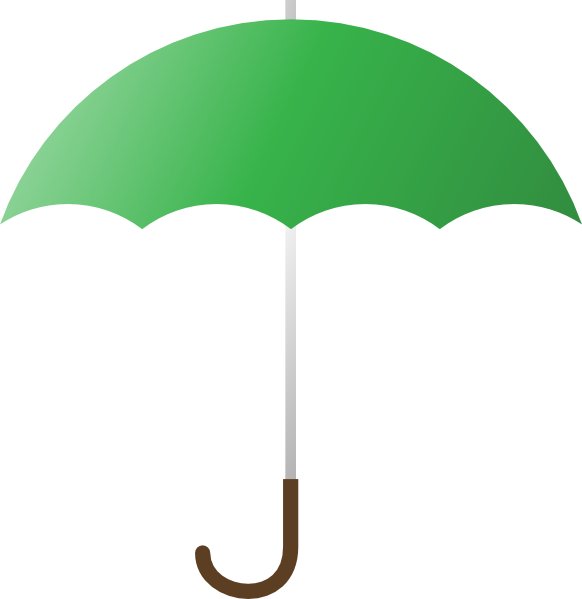 Animated Umbrellas Clipart