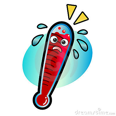 Cartoon Thermometer Clipart