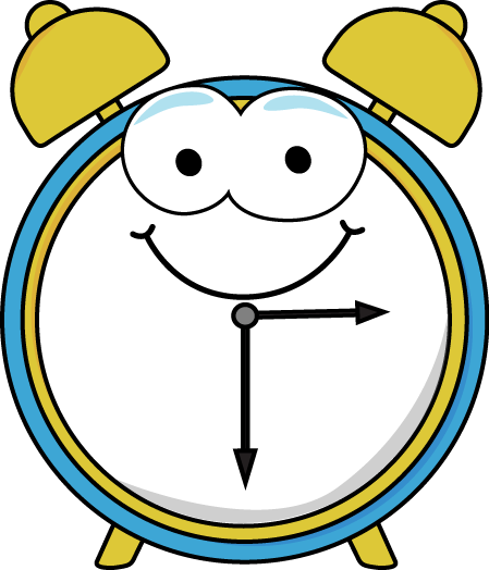 Animated Alarm Clock Clipart