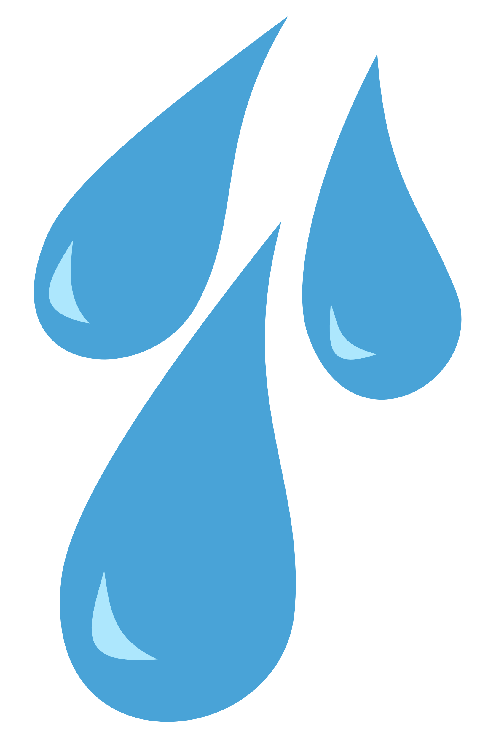 Rain Drops Clipart