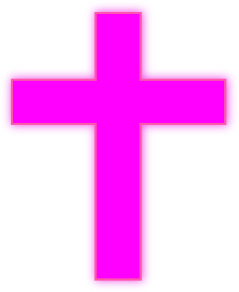 Pink Cross Clipart