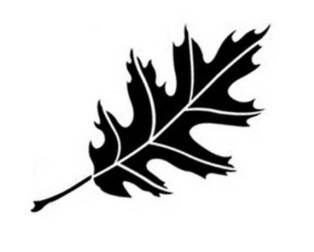 6 Best Images of Oak Leaf Stencil Printable - Oak Leaves Template ...