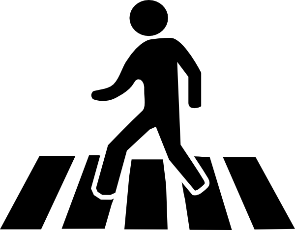 Person Walking Clipart