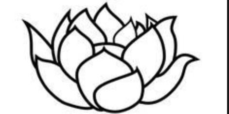 Lotus Flower Outline | Free Download Clip Art | Free Clip Art | on ...
