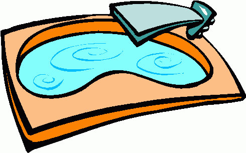 Swimming pool clip art free clipart