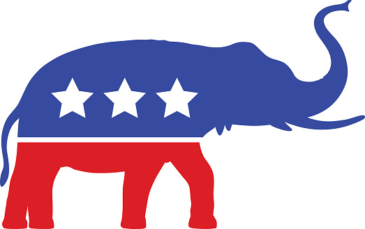 Republican Party Clip Art, Vector Images & Illustrations