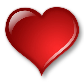 Picture Of A Big Red Heart - ClipArt Best
