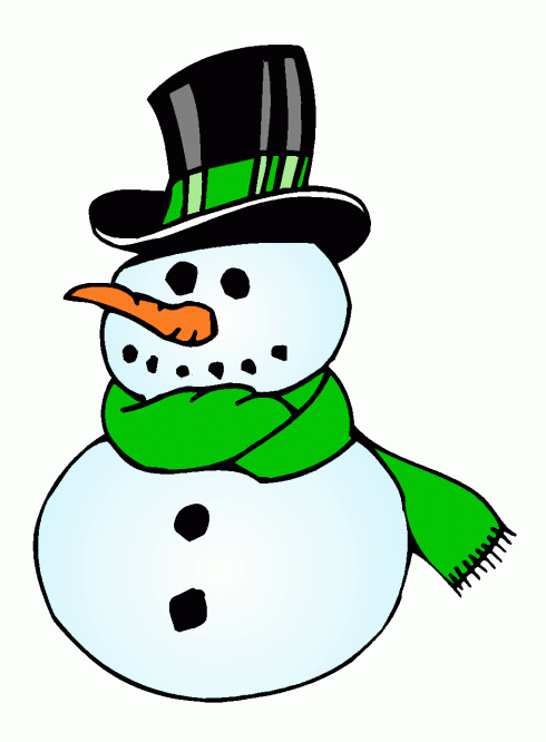 clipart of snowman - photo #27