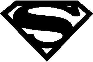 Superman Symbol Outline - ClipArt Best