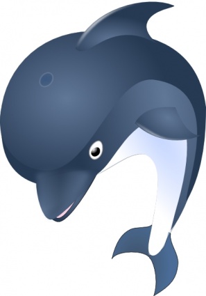 Download Delfin clip art Vector Free