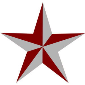 Red Star clip art - Polyvore