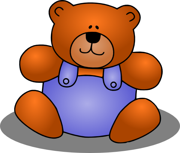 Teddy Bear Clip Art - vector clip art online, royalty ...