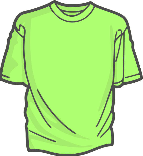 DigitaLink Blank T Shirt 2 - vector Clip Art