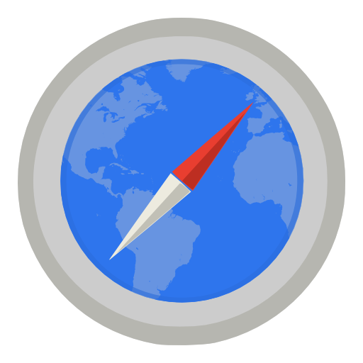 Internet safari with map Icon | Plex Iconset | Cornmanthe3rd