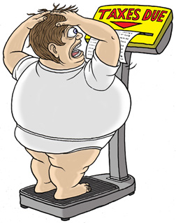 fat people cartoons