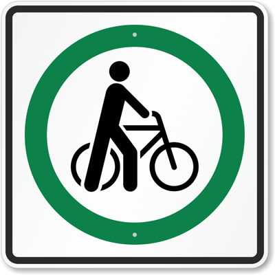 Pedestrian Symbol Sign , SKU: K-