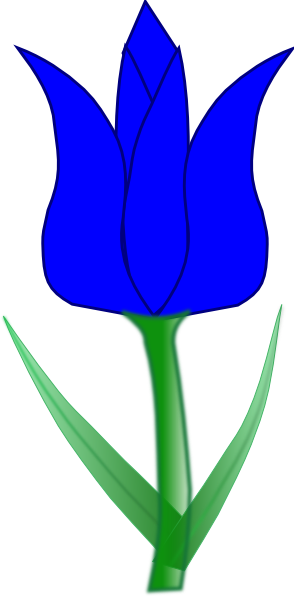 Tulip Clip Art Clker Clipart Html