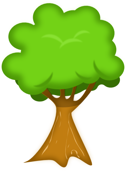 Gambar Pohon Kartun