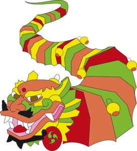 Chinese Dragon clip art - vector clip art online, royalty free ...