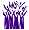 Choir Black And Purple clip art - vector clip art online, royalty ...