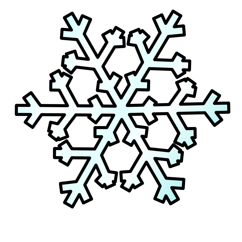 Snowflake Line Drawing ClipArt Best