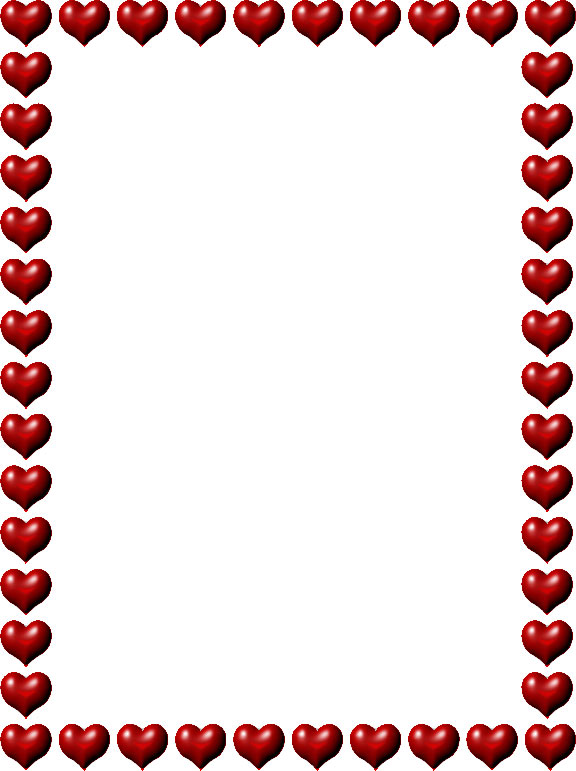 clip art hearts border - photo #29