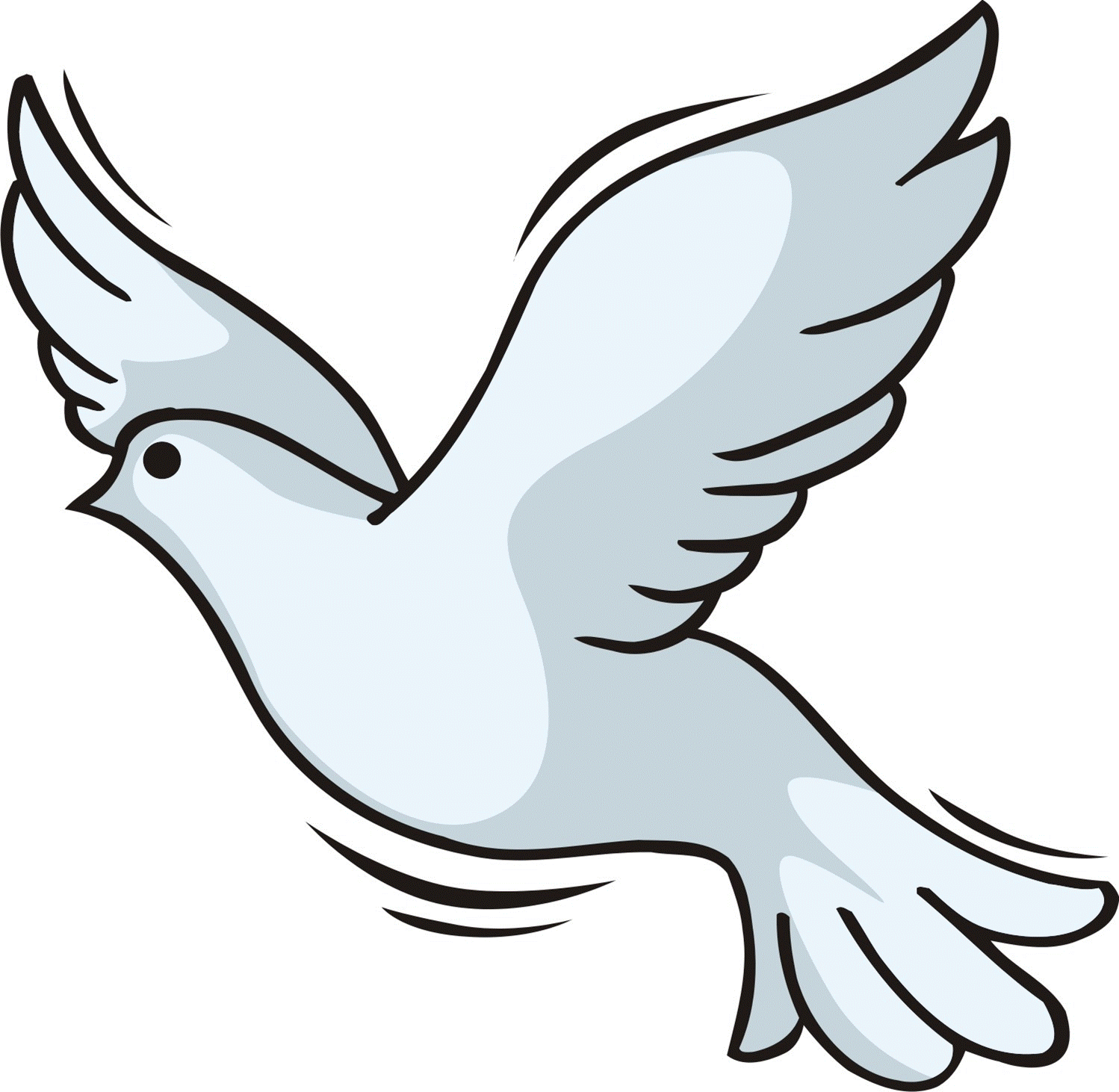 Holy Spirit Dove Clipart - Free Clipart Images