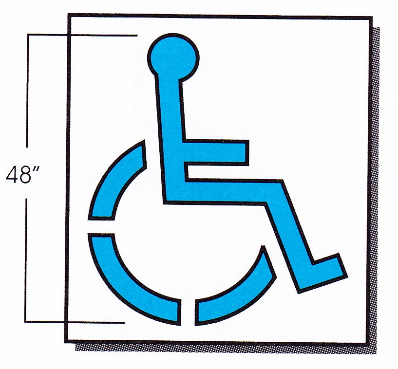 Handicap Parking Template