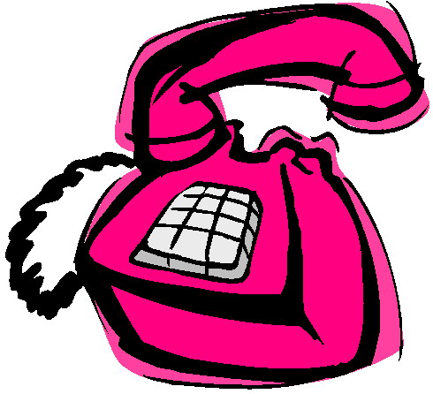 Telephone Clip Art Black And White - Free Clipart ...