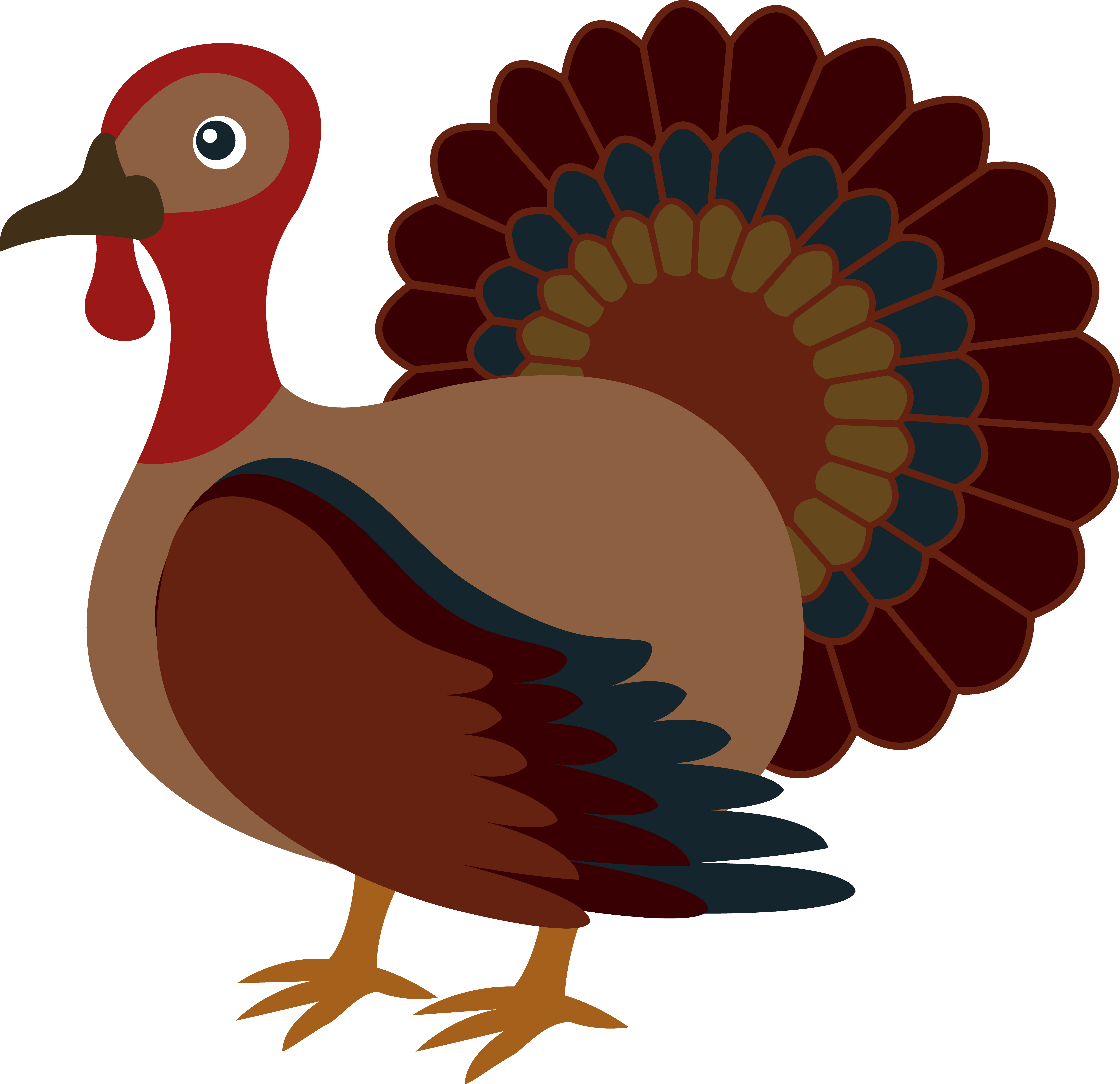 Thanksgiving Turkey Clipart - Tumundografico