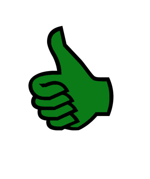 Green Logo Thumbs Up - ClipArt Best