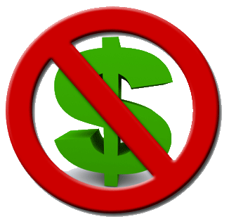 No Money Sign Clip Art - Free Clipart Images