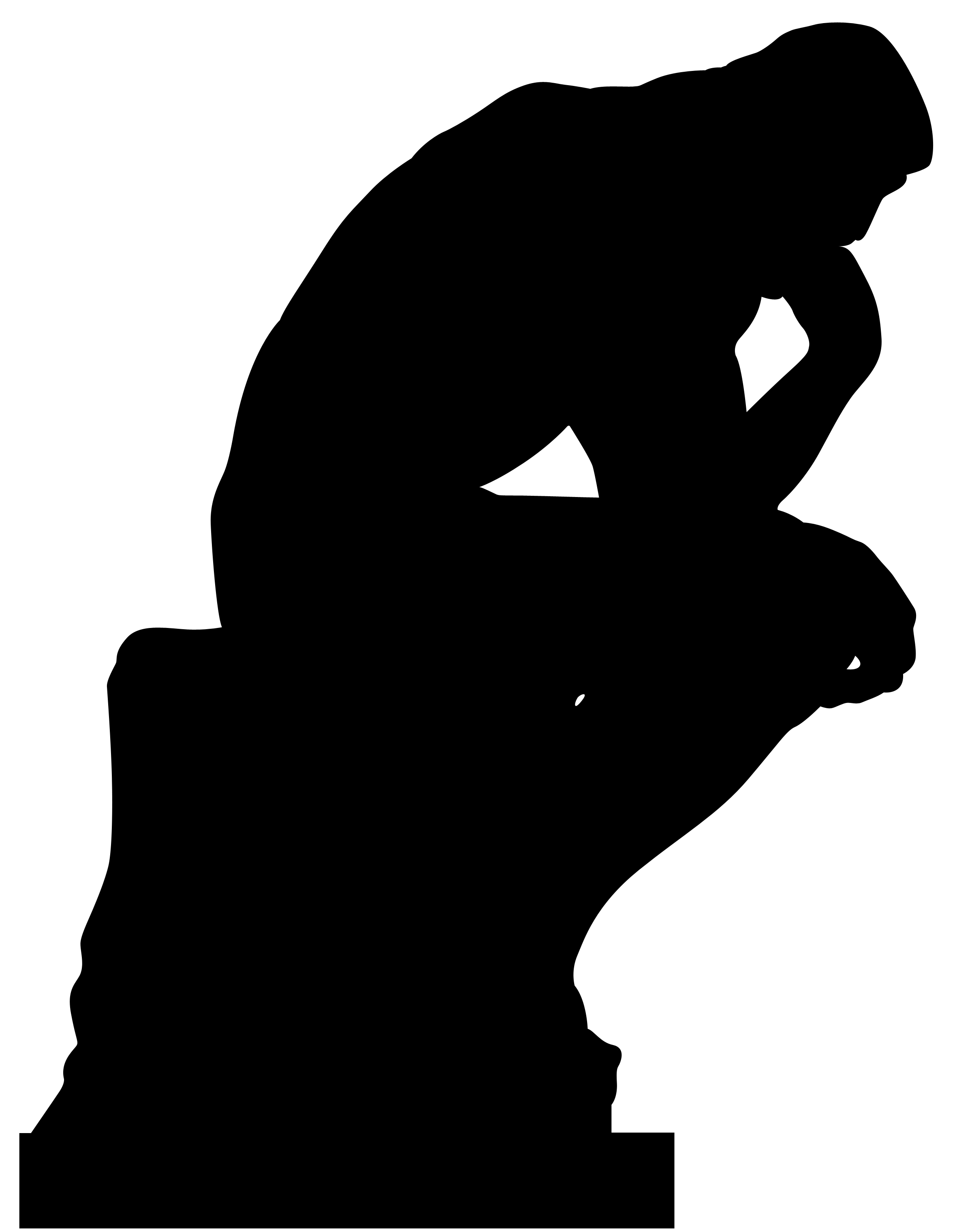 The Thinker Clipart