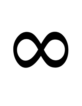 Small Infinity Symbol Clipart
