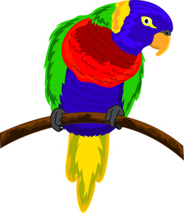 Parrot Clip Art Cartoon - Free Clipart Images