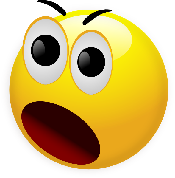 Emoticons Surprised Face - ClipArt Best