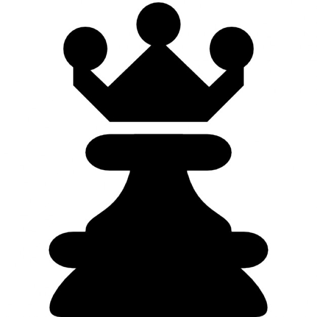 Queen in chess game Icons | Free Download