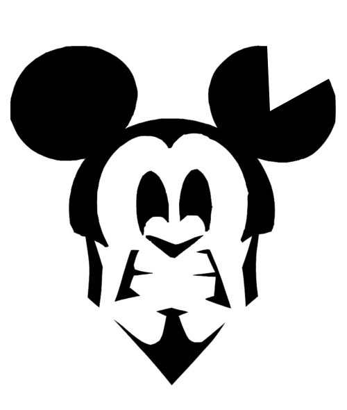 Mickey Mouse Stencil