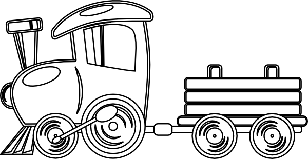 train clipart black and white  clipart best